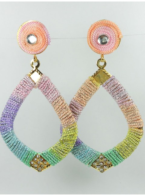 Silk Thread Earrings